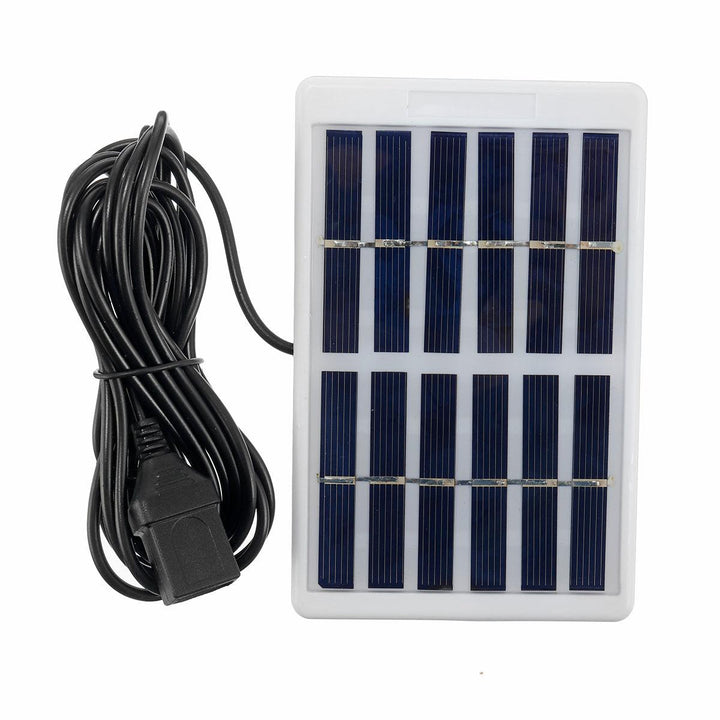 Mini Solar Power Panel Fan 4W Portable Fan Desk Cooling USB Cell Cooler Outdoor - MRSLM