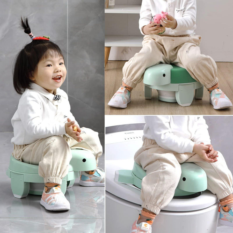 Children's Training Toilet Baby Urinal Portable Folding Travel Outing Baby Travel Potty - MRSLM