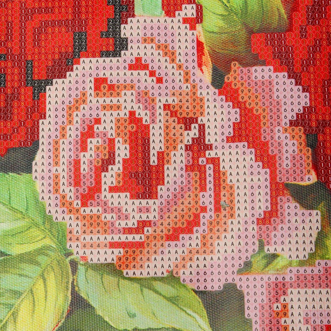 DIY 5D Diamond Painting Kit Rose Handmade Art Craft Cross Stitch Embroidery Set Home Wall Decorations - MRSLM