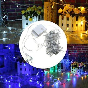 AC220C 10M 100 LED Fairy String Light AU Plug 8 Modes Waterproof Christmas Party Holiday Decorative Lamp - MRSLM
