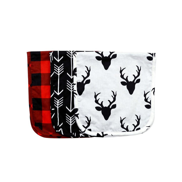 Burp Cloths: Woodland Collection - MRSLM