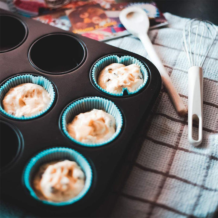 Baking Tools Non-Stick Mini Cheesecake Cupcake Baking Tin Pan Tray Cup Cake Muffin - MRSLM
