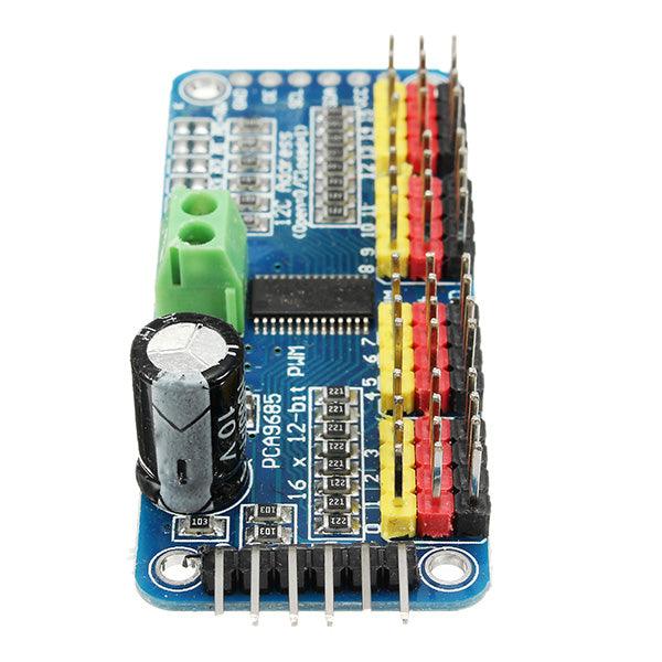 3Pcs PCA9685 16-Channel 12-bit PWM Servo Motor Driver I2C Module Geekcreit for Arduino - products that work with official Arduino boards - MRSLM