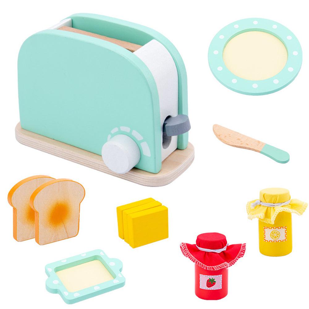 Baby Wooden Kitchen Toy Machine Food Mixer for Kids Pretend Play Educational Toy Children Party Decoration Birthday Gift - MRSLM