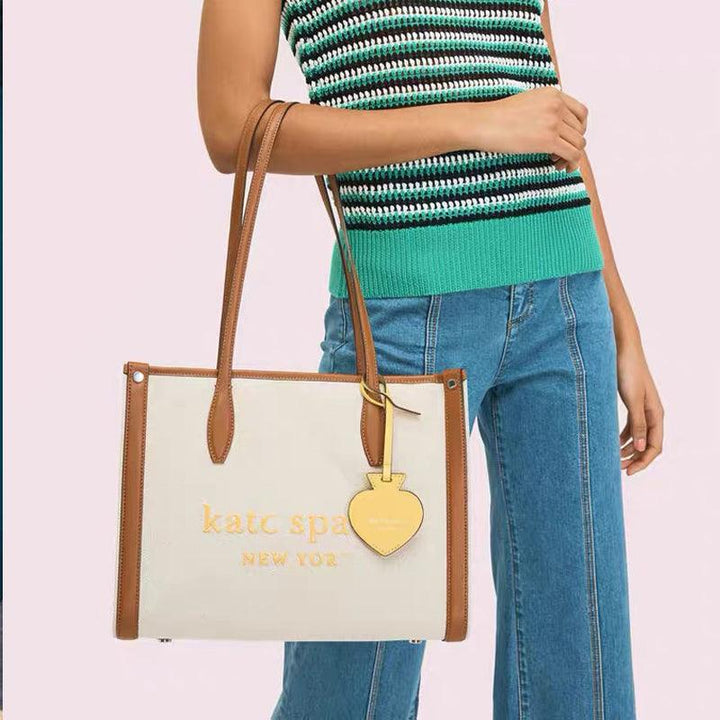 Canvas Shopping Bag Large Capacity Female Mommy Portable Fashion One Shoulder - MRSLM