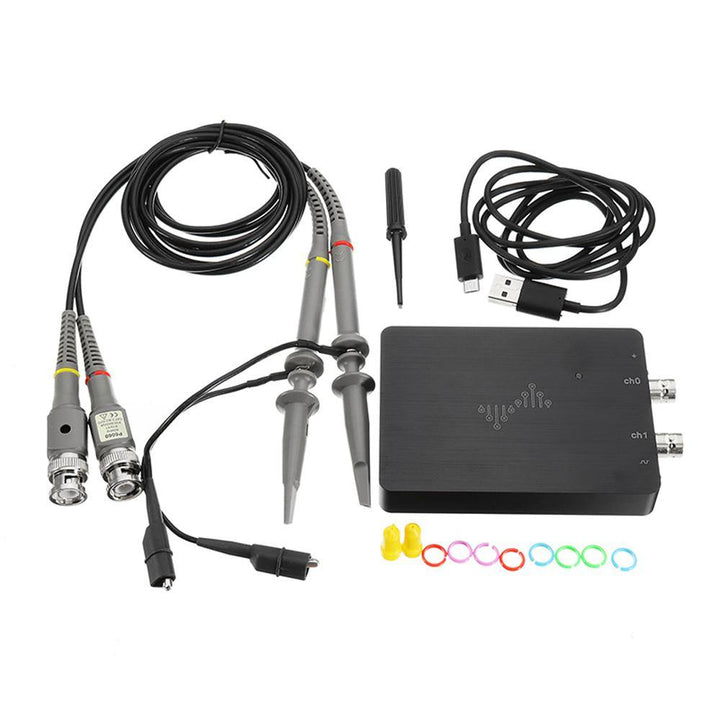 DSCope Oscilloscope Portable Sampling Oscilloscope 50M 200M Dual Channel Bandwidth Of USB-power Passenger Tools Logic Analyzer - MRSLM