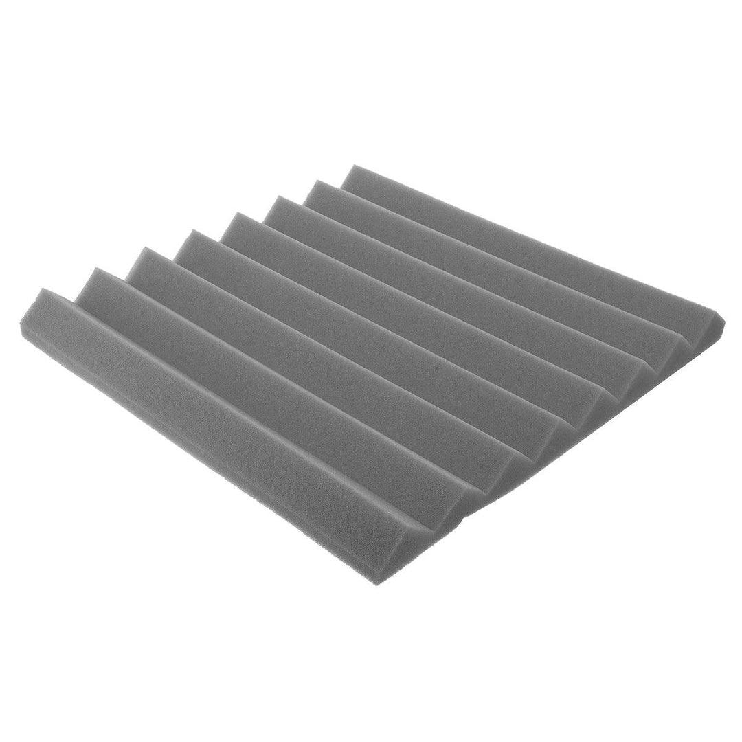 4Pcs/Set 50x50X5CM Acoustic Foam Panel Home Treatment Sound Absorption Tiles - MRSLM