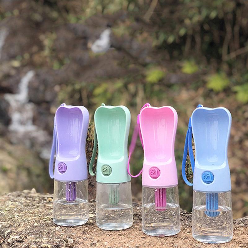 Pet Cup Outdoor Portable Travel Kettle Dog Drinking Fountain Cat Water Bottles Pet Water Dispenser Feeder - MRSLM
