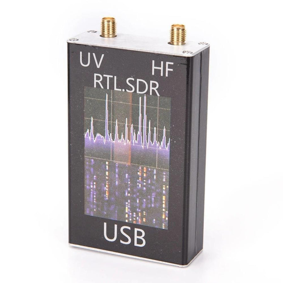100KHz-1.7GHz Software Radio Full Band RTL-SDR Receiver Aviation Shortwave Broadband Support Computers and Android Phones Connection - MRSLM