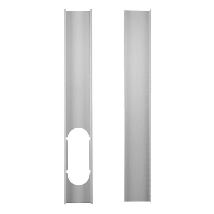 2pcs Adjustable Window Slide Kit Plate Air Conditioner Wind Shield For Portable Air Conditioner - MRSLM