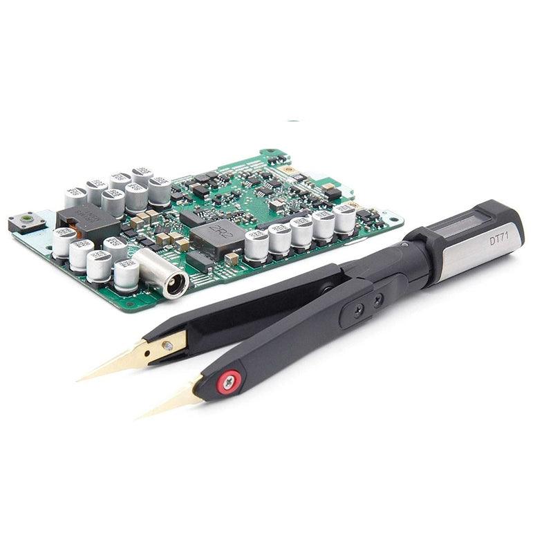 DT71 Digital Tweezers Smart SMD Tester Portable LCR Meter Diode Resistor Capacitor Multimeter Frequency Signal Generator - MRSLM