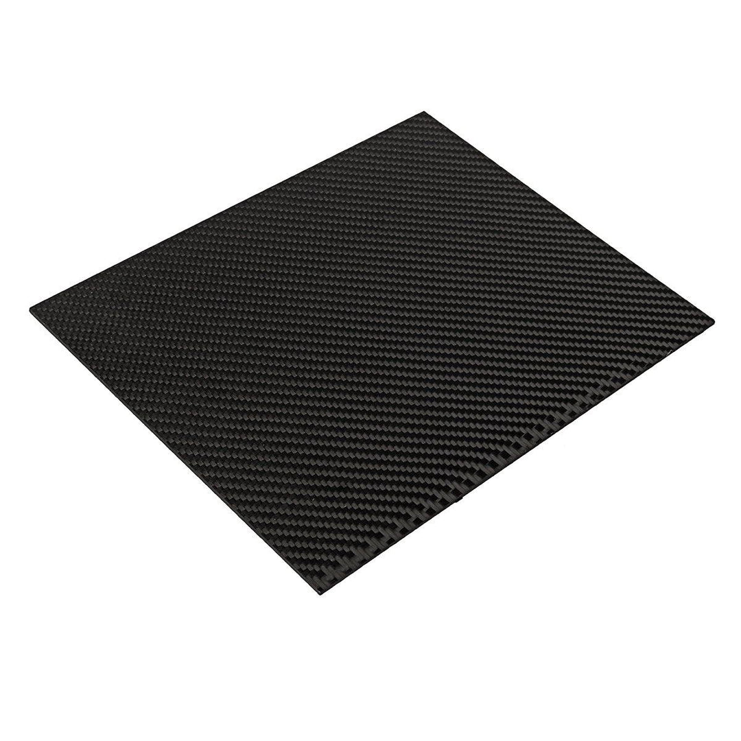 200x300x(0.5-5)mm Black Carbon Fiber Plate Panel Sheet Board Matte Twill Weave - MRSLM