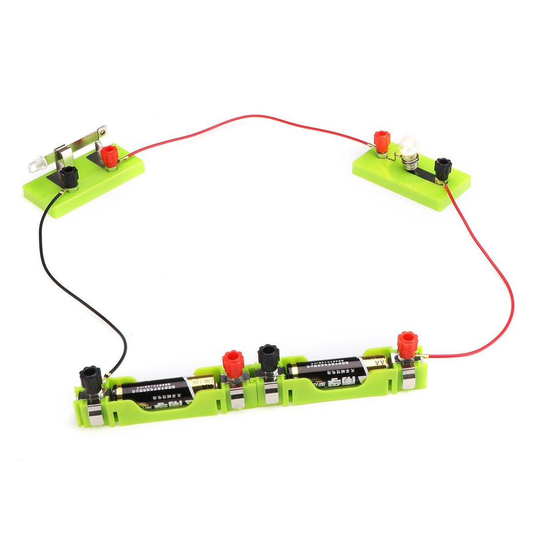 Funny Electric Circuit Kits Children School Science Toy Montessori Learning Physical Experiment Mode - MRSLM