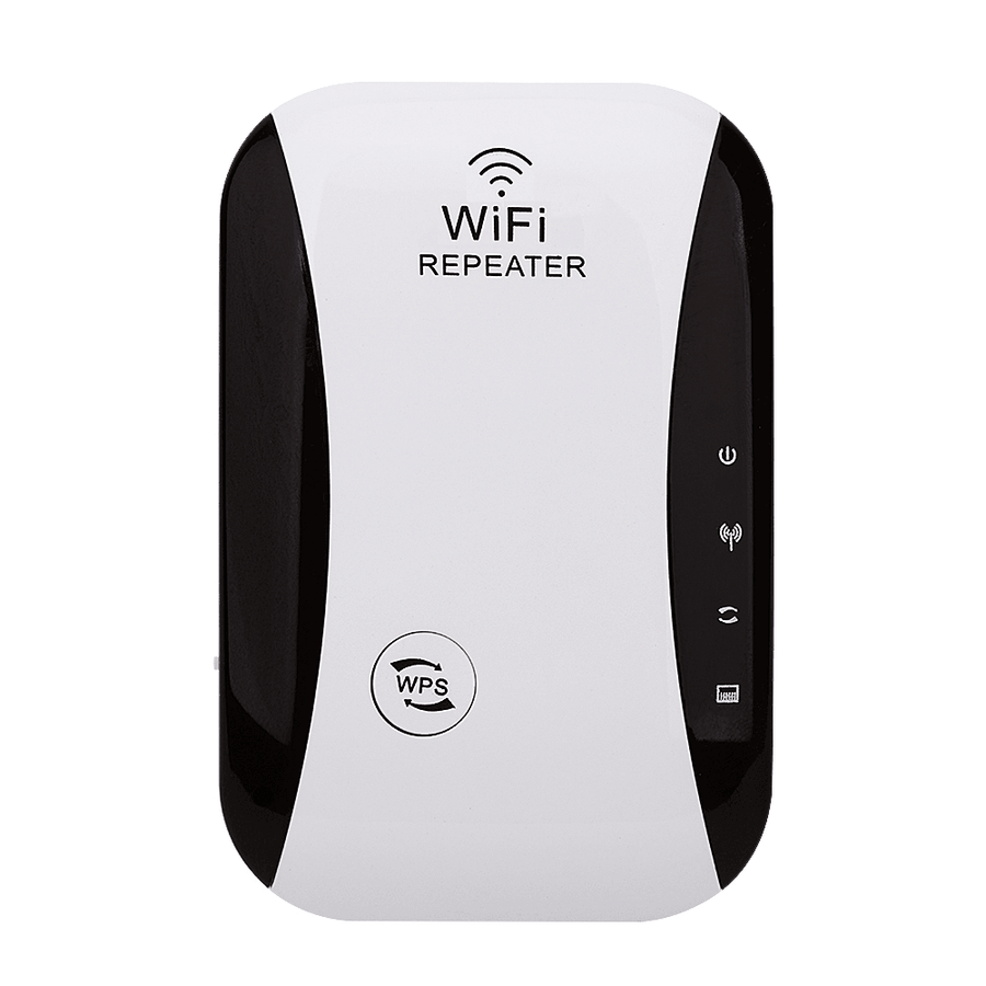 Wireless WiFi Repeater 300Mbps WiFi Extender Expand WiFi Range WPS 2.4GHz Wired AP - MRSLM