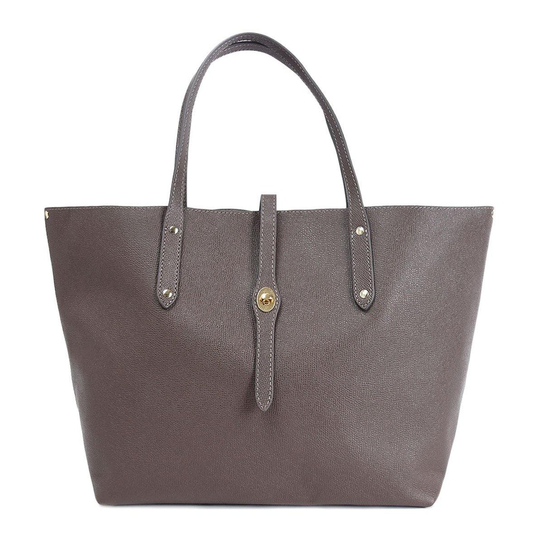 Women Leather Tote Handbag Large Capacity Handbag Shoulder Bag - MRSLM