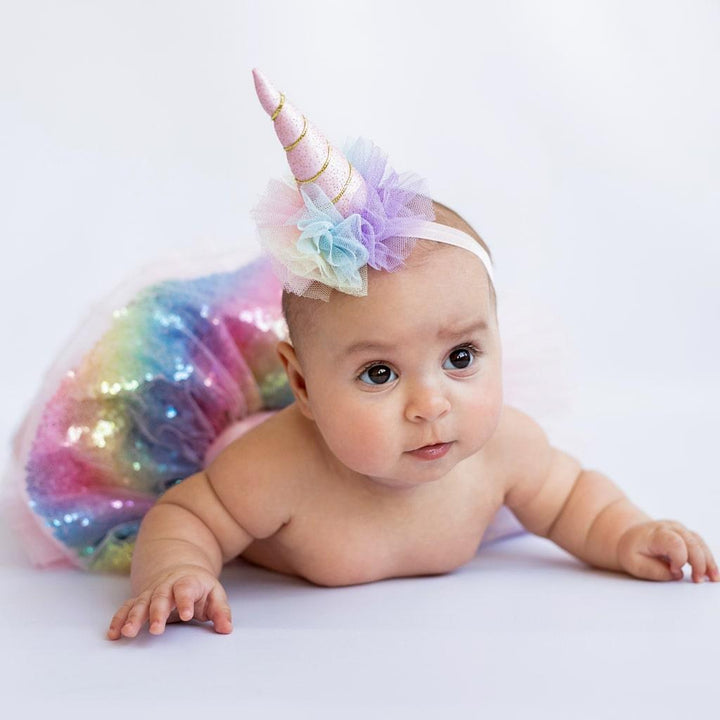 Tutu Skirt Unicorn Newborn Baby Girl Tutu Set - MRSLM