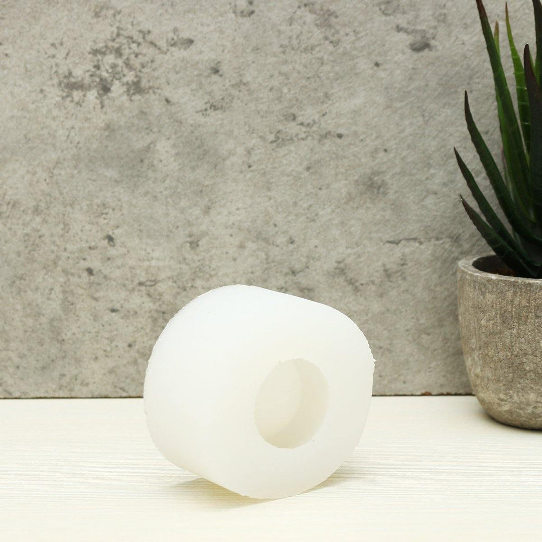 3D Handmade Silicone Candle Soap Flower Pot Mould Casting Concrete Cup Mould - MRSLM