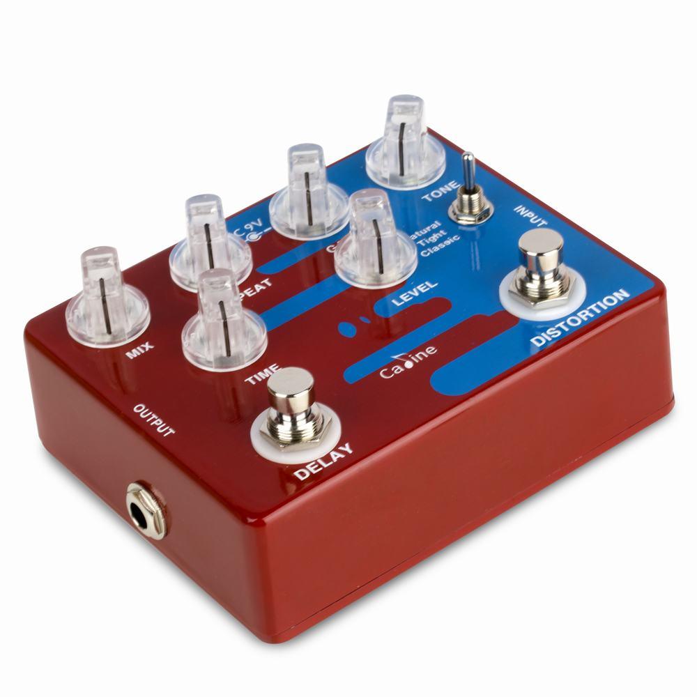 CALINE CP-68 Distortion and Delay Combo Guitar Effect Pedal - MRSLM