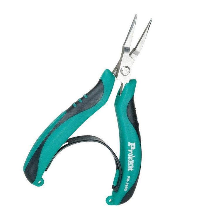 Pro'sKit PM-396G Mini Needle-Nose Pliers Steel Cutting Nippers Tool Fishing Pliers Electronic Pliers - MRSLM