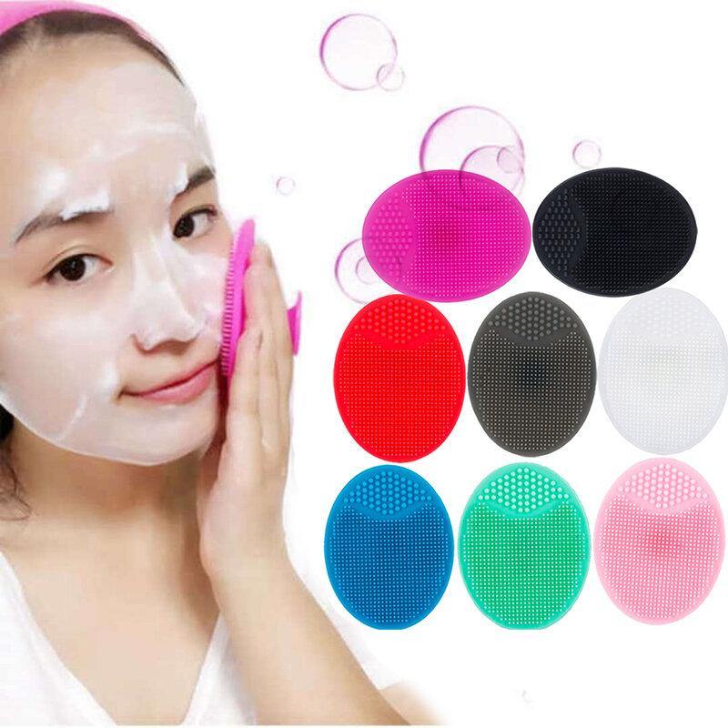 Silicone Cleansing brush Washing Pad Facial Exfoliating Blackhead Face Cleansing Brush Tool Soft Deep Cleaning Face Brush Beauty Machine - MRSLM