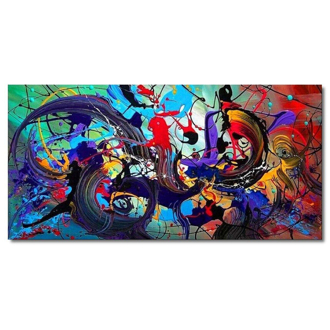 Abstract Modern Art Oil Paintings Print Picture Home Wall Decor Unframed - MRSLM