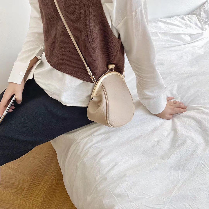 Small Round Women's Simple And Versatile One-shoulder Messenger Bag - MRSLM