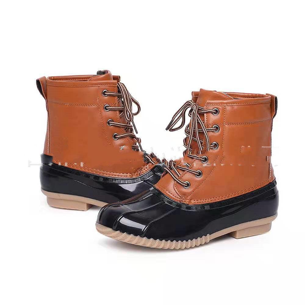 Lace-up And Cotton Warm And Comfortable Anti-ski Boots - MRSLM