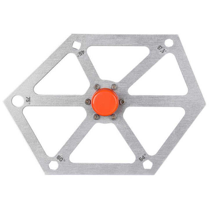 Aluminum Alloy Hexagon Ruler for Table Saw Multi-angle Measuring Tool Saw Angle Finder Gauge Protractor Inclinometer Angle Tools - MRSLM