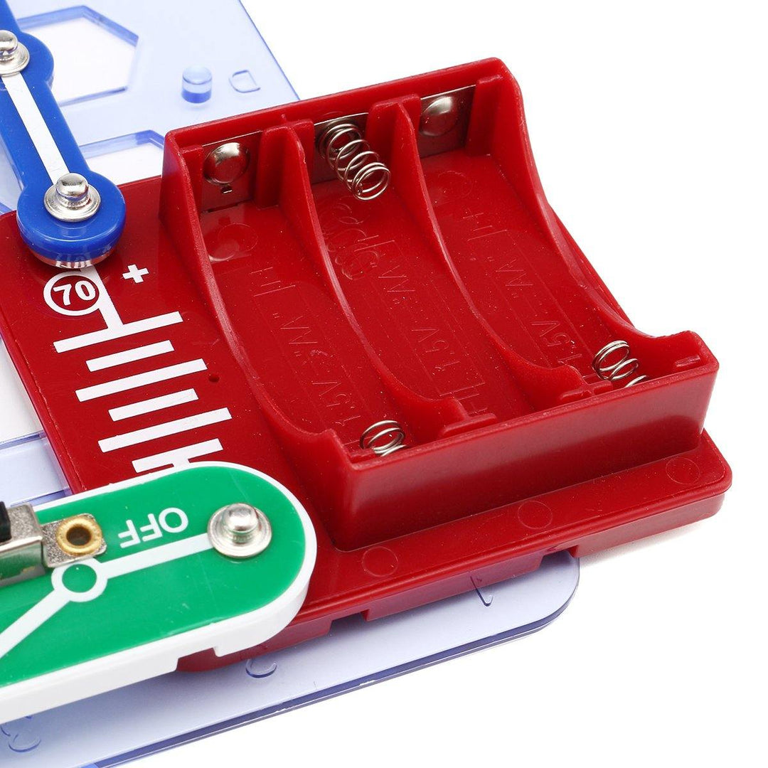 Educational Snap Circuits Electronics Discovery Blocks Kit Science Toys Kids DIY - MRSLM