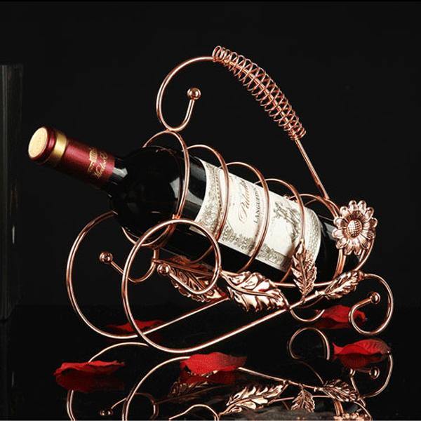 Retro Wine Champange Bottle Rack Holder Wine Accessaries Home Decoration - MRSLM