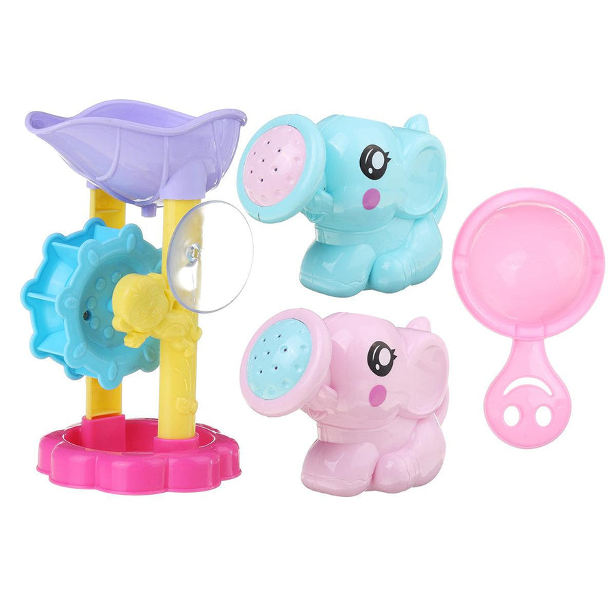 Children's Bath Toy Set Elephant Flower Sprinkles Water Toys Bathroom Summer Parent-child Interactive Shower Toys for Kids - MRSLM
