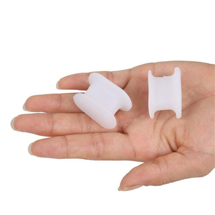 1 Pair Silicone Toe Separator Foot Support Bunion Posture Correction Guard Squishies Squishy - MRSLM