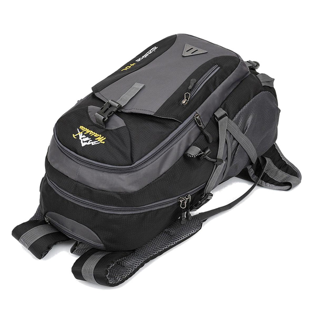 Backpack Outdoor Mountaineering Bag Laptop Bag Travel Shoulders Storage Bag with USB for 16inch Notebook - MRSLM