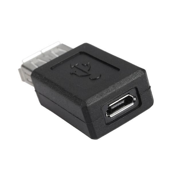 USB 2.0 Type A to Micro 5pin B Female Converter Adapter Connector - MRSLM