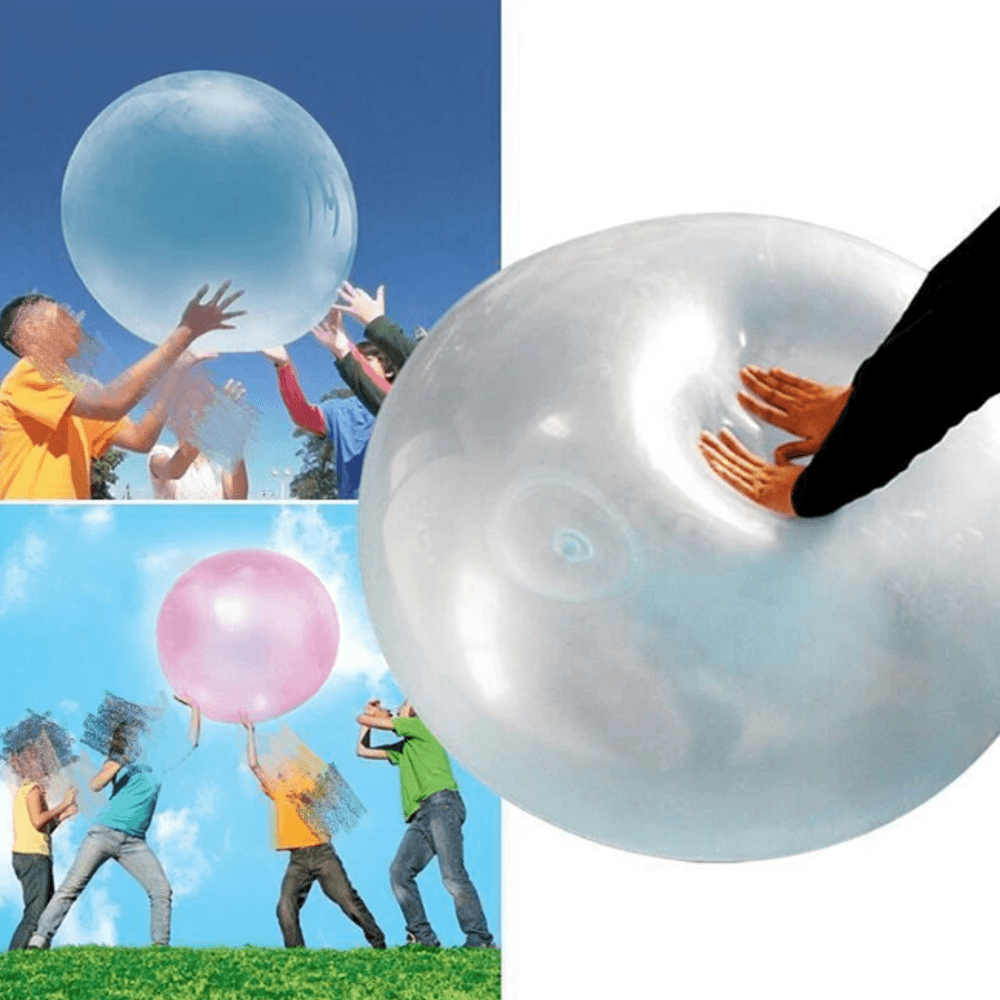 120CM Multi-color Bubble Ball Inflatable Filling Water Giant Ball Toys for Kids Play Gift - MRSLM