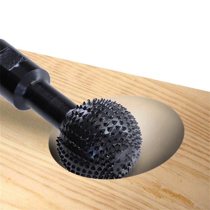 Spherical Wooden Carving Knife Polishing Head Angle Grinder Ball Rotary File Woodworking Polishing Production Tool Milling Cutter - MRSLM