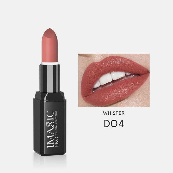 IMAGIC Matte Velvet Lipstick 16Colors Waterproof Long-lasting Nude Glossy Lipstick - MRSLM