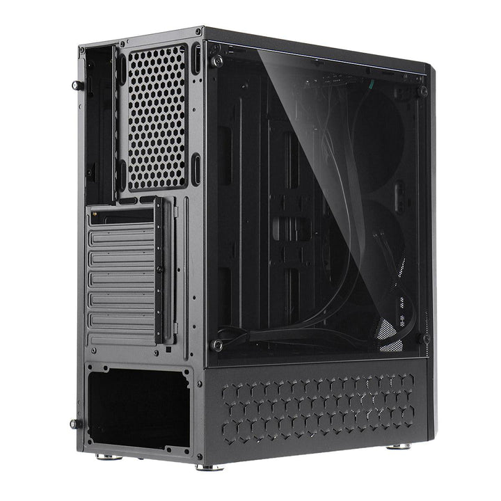 Acrylic Side Panels Gaming Computer Case ATX/MATX/MITX USB3.0 Supports 120mm Water Cooling - MRSLM