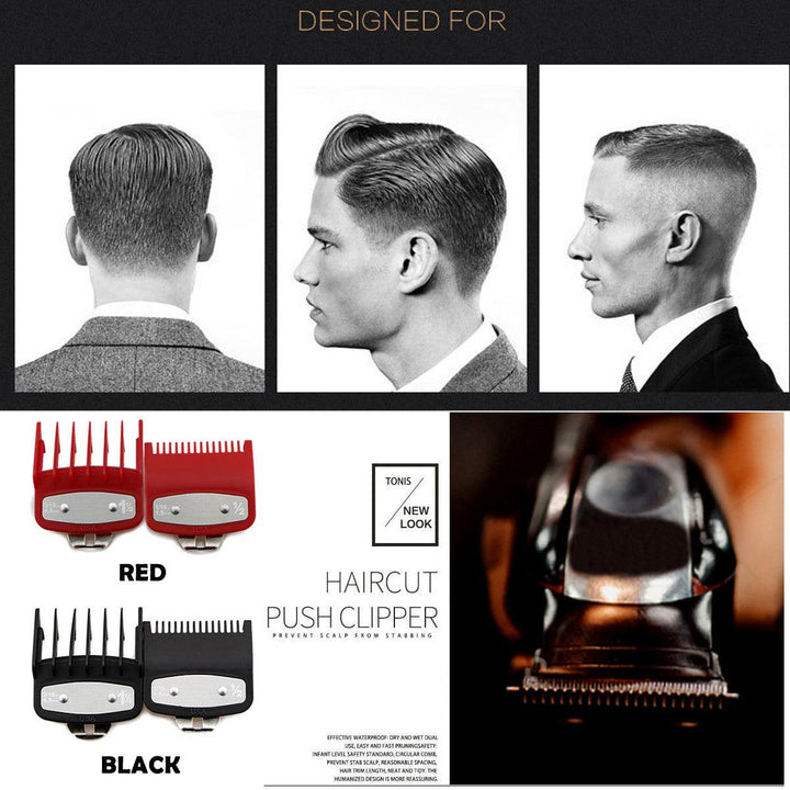 Hair Clipper Electric Trimmer Limit Comb Guide Men Shaver Haircut Machine For Wahl Shear Clipper - MRSLM