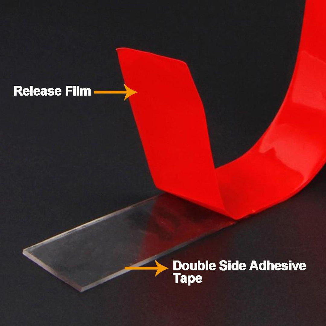 3M Double Sided Tape Adhesive Traceless Clear Washable Removable Super Sticky - MRSLM