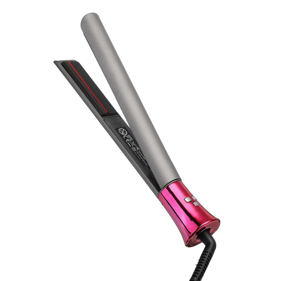 Heating Hair Styling Straightener Curler 35W Professional Hair Straightener LED Display Hair Styling Accessories - MRSLM