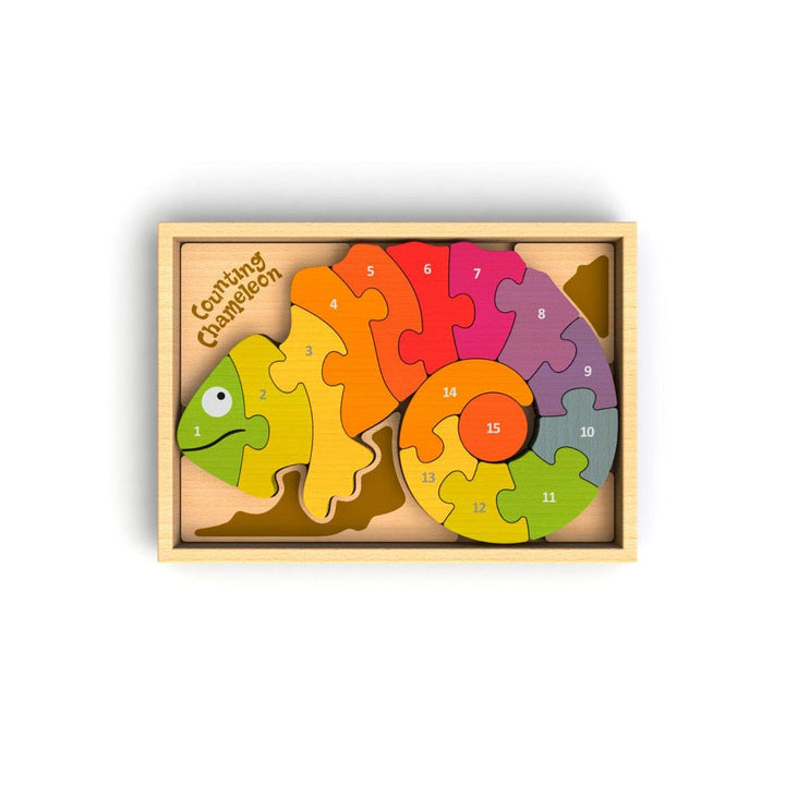 Bilingual Counting Chameleon Puzzle - MRSLM