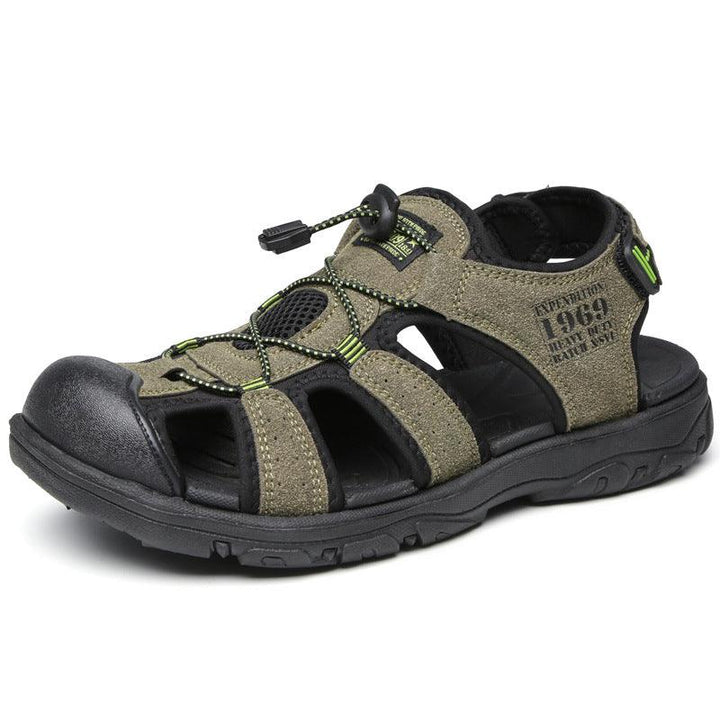 Hiking Men's Beach Shoes Casual Soft Platform Non-slip Sandals - MRSLM