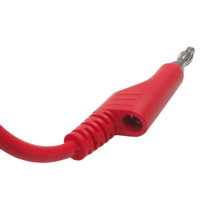 DANIU P1036 10Pcs 1M 4mm Banana to Banana Plug Test Cable Lead for Multimeter Tester 5 Colors - MRSLM
