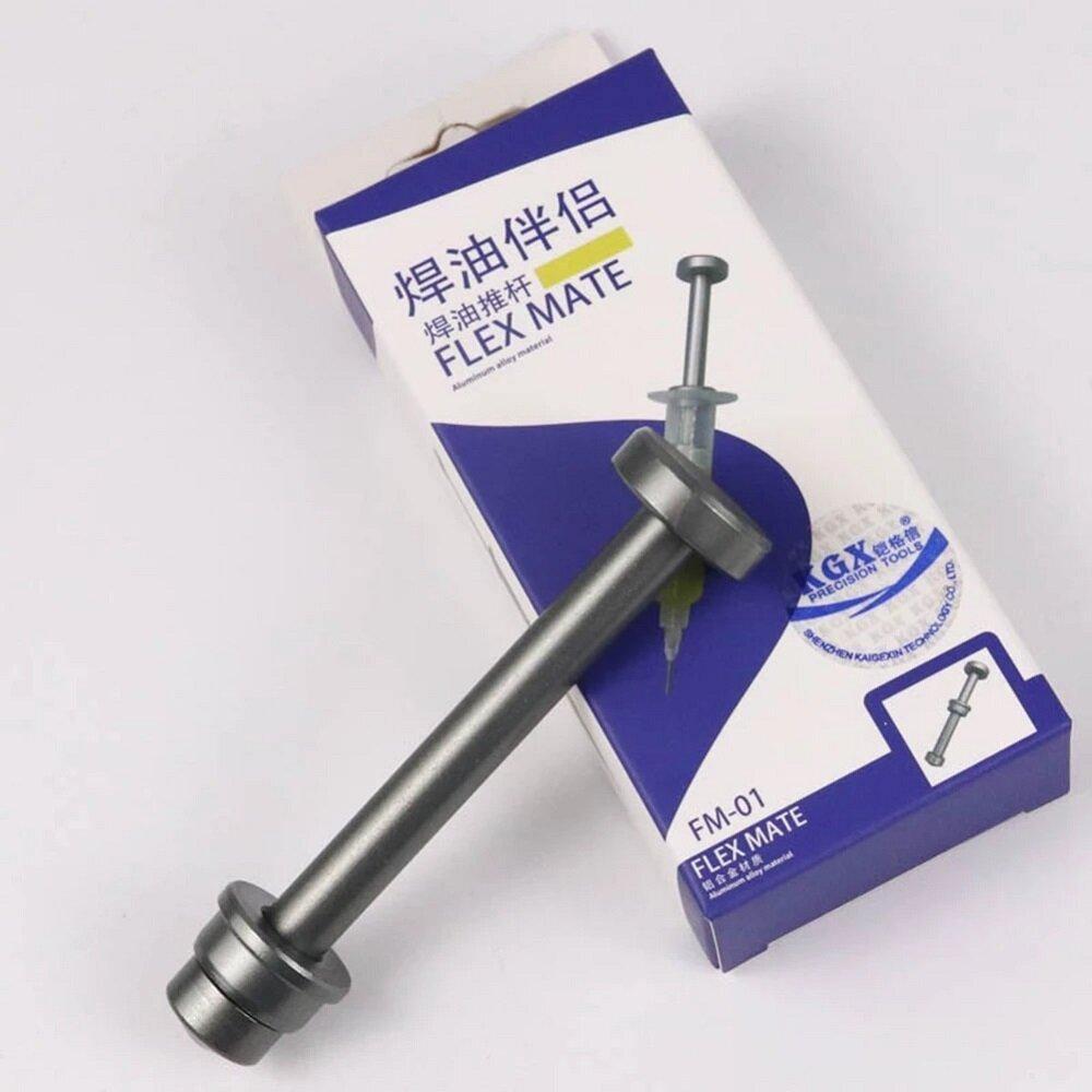 KGX Welding Oil Flux Booster Aluminum Alloy Soldering Needle Barrel Push Rod Propulsion Repair Maintenance Tools - MRSLM