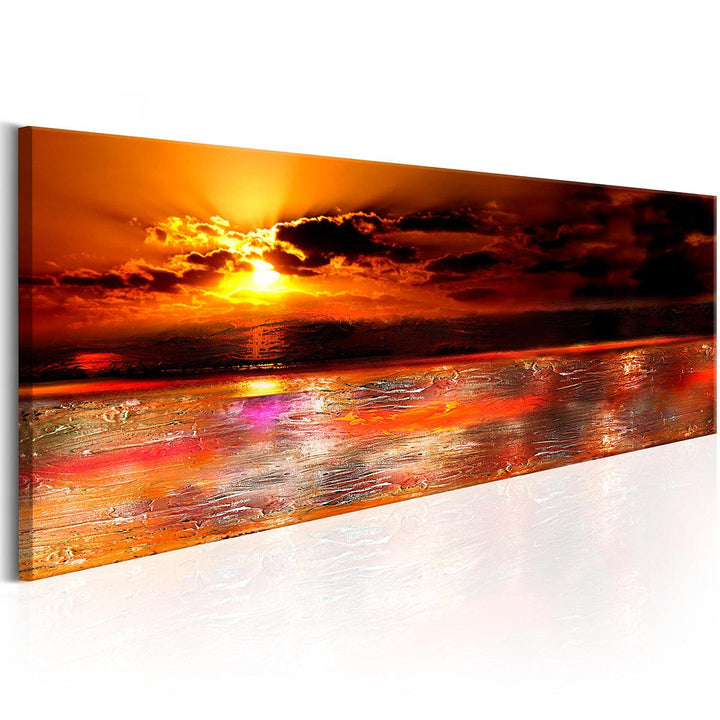 40*120/45*135cm Canvas Unframed Wall Painting Sea Sunset Hanging Pictures Modern Home Wall Decoration Supplies - MRSLM