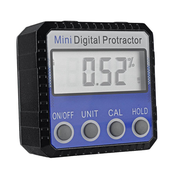 Digital Protractor Angle Finder 360° Inclinometer Spirit Level Ruler w/ Magnetic - MRSLM