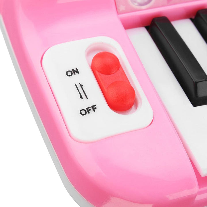 37 Keyboard Mini Electronic Multifunctional Piano With Microphone Educational Toy Piano For Kids - MRSLM