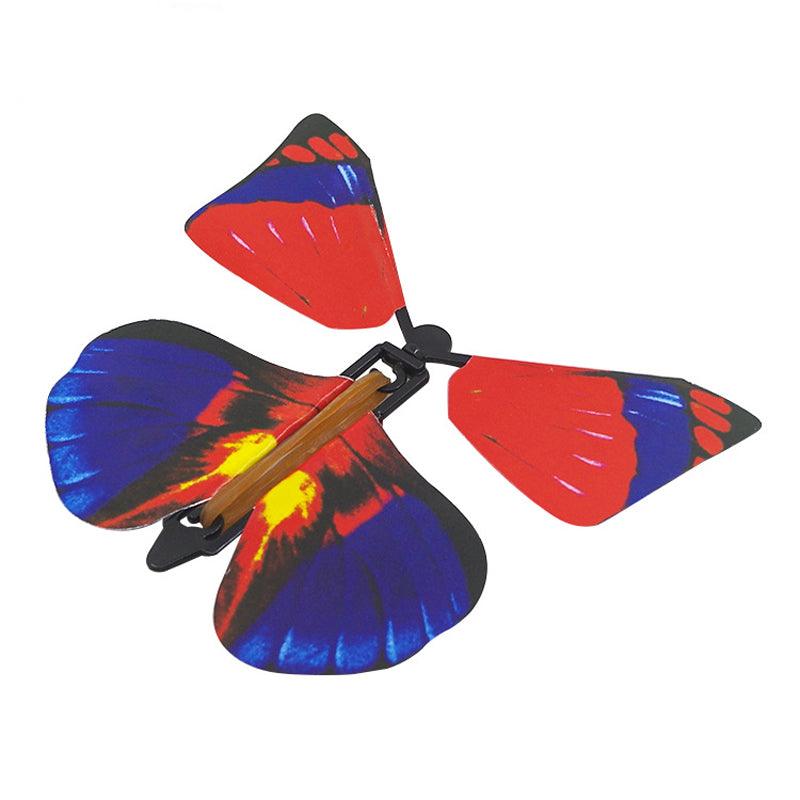 1PC Magic Props Flying Butterfly Hand Transformation Toys For Kids Christmas Tricky Funny Joke - MRSLM