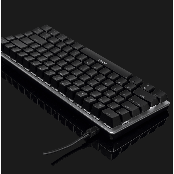 Black AK33rgb mechanical keyboard game keyboard desktop notebook full key no rush to eat chicken artifact keyboard - MRSLM